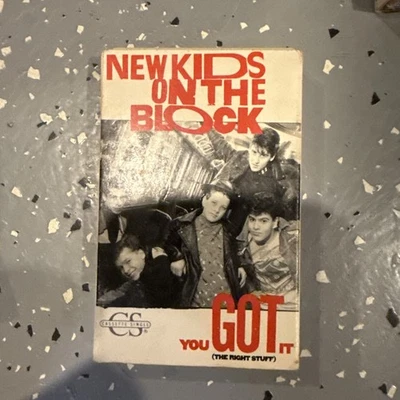 RARE 1988 New Kids On The Block - You Got It (The Right Stuff) Cassette Single - Image 1 of 4