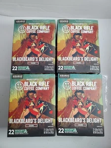 Black Rifle Coffee Company Blackbeard's Delight K Cups Pods Dark Roast 88 Count - Picture 1 of 5