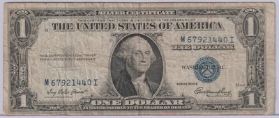 1935 US Dollar Silver Certificate Collection FANCY SERIAL 🔥Cyber Monday Sale! - Image 1 of 2