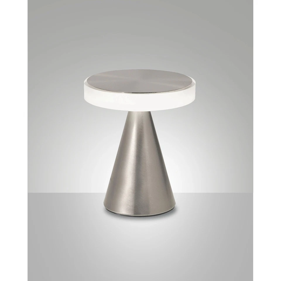 Neutra Da Tavolo Nichel Satinato H.200 - Immagine 1 di 1