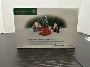 Department 56 North Pole Series Marshmallows Around the Campfire Lighted 56712 - Picture 1 of 5