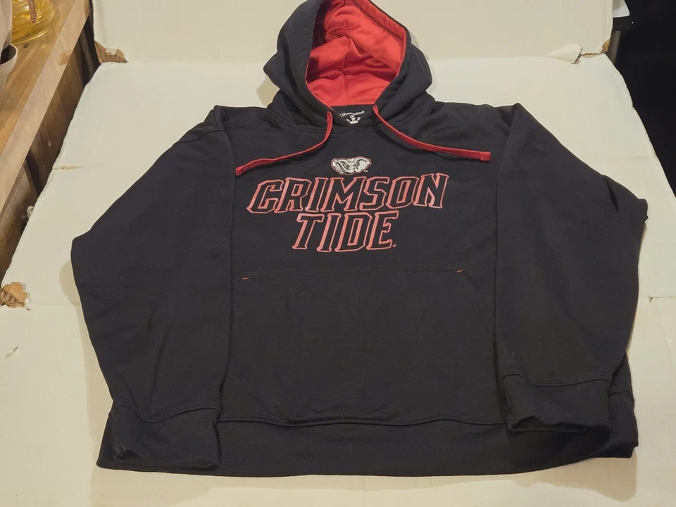 Champion Alabama Crimson Tide Hombres Sudadera con Capucha Pullover Bolsillo Talla XL Foto 1 de 4