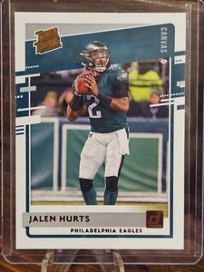 2020 Panini Donruss - Rated Rookie Jalen Hurts #314 Canvas (RC) - Picture 1 of 1
