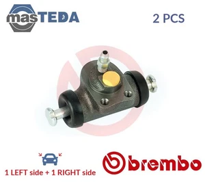 A 12 159 DRUM WHEEL BRAKE CYLINDER PAIR BREMBO 2PCS FOR BEDFORD ASTRAMAX - Picture 1 of 5