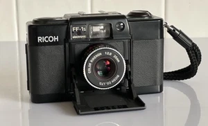 Ricoh FF-1 Point and Shoot 35mm Film Camera Color Rikenon 2.8/35mm Lens - Picture 1 of 13