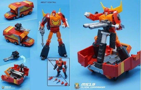 mft ms19 Rodimus prime no box (if need box contact us for addtional postage) Cover
