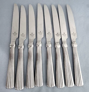 Waterford Carleton 18/10 Stainless Knife Set Of Eight - Picture 1 of 6