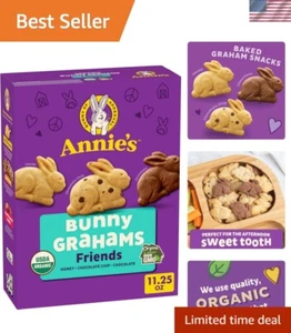 Non-GMO Hasenförmige Bio-Snacks - Köstliche Schokolade & Honig, 11,25 oz - Bild 1 von 10