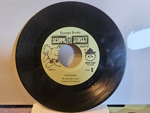 Songs From Sesame Street Vinyl 45 Record - Imagen 1 de 2