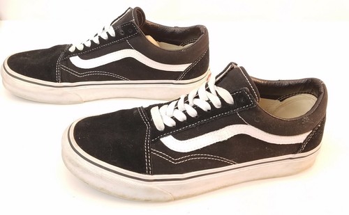 Scarpe da sneaker stringate Vans Off The Wall nere in tela taglia 8