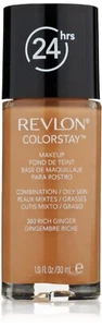 Combinación de maquillaje Revlon Colorstay/base para piel grasa - 380 jengibre rico - Imagen 1 de 1