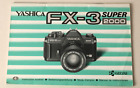 Yashica Fx-3 Super 2000 Manuale Istruzioni E/G/F/S No Italiano. (Originale)