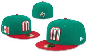 Mexican National Baseball Team Men's 59FIFTY Fitted New Era Cap-WBC Mexico