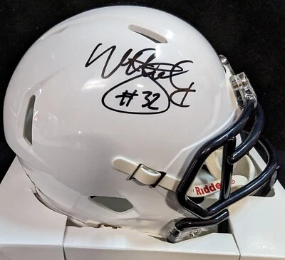 PENN STATE NITTANY LIONS MATT SUHEY AUTOGRAPHED SIGNED MINI HELMET BECKETT HOLO - Image 1 of 3