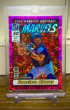 FRANCISCO ALVAREZ Card Refractor SP Rookie RC Mets - Mint NM