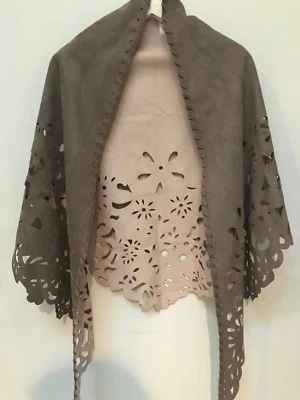 Alberto Makali Chal Reversible, Ultra Gamuza, Taupe y Natural Reversible Foto 1 de 4