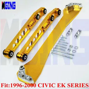 ASR Billet Rear Control Arm Subframe Brace For HONDA CIVIC 96-00 97 98 99 EK GO - Picture 1 of 5