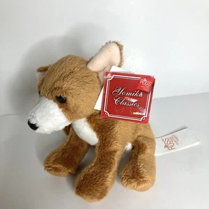 Russ Yomiko Classics Soft Brown Chihuahua Dog 5" Plush Stuffed Animal Toy Tags - Picture 1 of 10