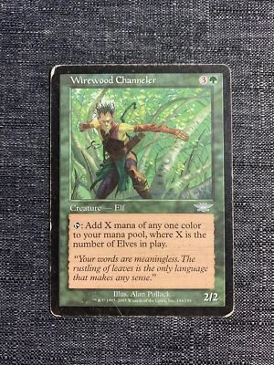 Wirewood Channeler | HP | Legions | MTG Magic The Gathering Cards - Image 1 of 2
