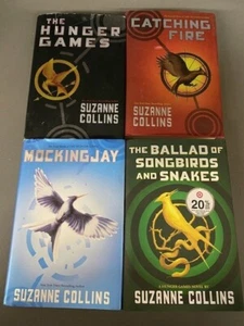 Hunger Games Book Set 1 2 3 4 Book paperback Hardcover Fiction you pick the book - Picture 1 of 9