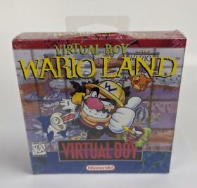 Nintendo Virtual Boy Wario Land New Sealed MISB Video game 