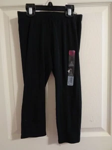 NWT Girls So... Athletic Leggings Capri Black Knit Size XS X-Small NEW - Picture 1 of 3