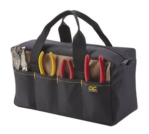 CLC Custom Leathercraft 1116 14-Inch Standard Tool Tote Bag, 8 Outside Pockets - Picture 1 of 1