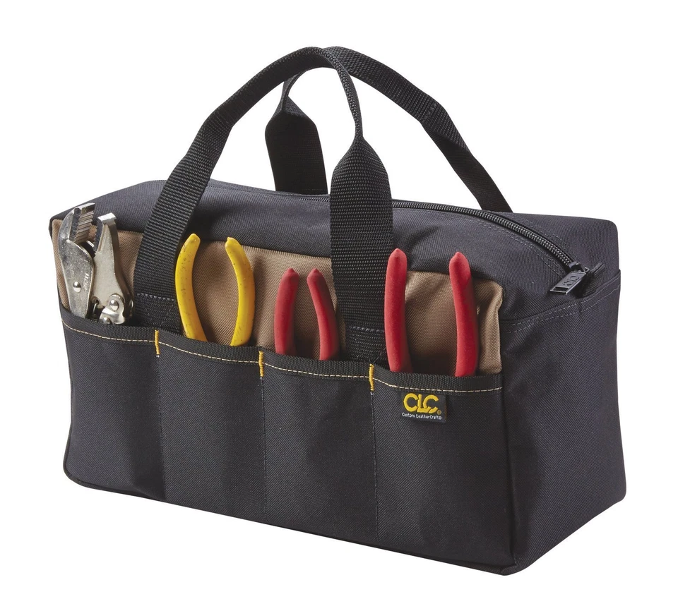 CLC Custom Leathercraft 1116 14-Inch Standard Tool Tote Bag, 8 Outside Pockets - Image 1 of 1