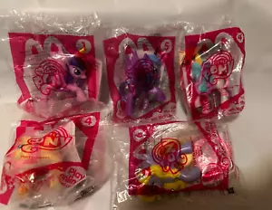 LOTE de 5 figuras Mcdonald's My Little Pony 2014 y 2012 selladas nuevas en paquete - Imagen 1 de 6