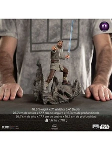 Iron Studios 1/10 LUCSWR86923-10 Obi Wan Kenobi BDS Art Statue IN STOCK - Picture 1 of 6