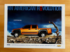 2005 Original Print Ad Chevrolet Colorado Z71 4X4 An American Revolution!