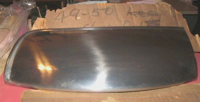 NOS 1949-1952 Chevrolet Station Wagon left lower quarter moulding - Image 1 of 2