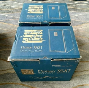 MartinLogan Motion 35XT Bookshelf Speaker(Pair) Gloss Black Cherrywood(Open Box) - Picture 1 of 4