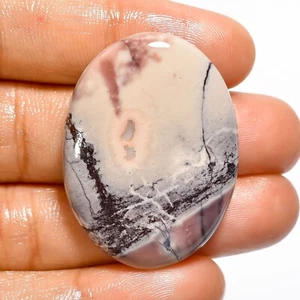 Natural Porcelain Jasper Gemstone 55.00 Cts Loose Oval Cabochon 35X26X6 mm - Picture 1 of 6