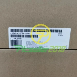 1PC New Sealed SIEMENS 6AV6 643-0CB01-1AX1 6AV6643-0CB01-1AX1 w/ 1 YEAR WARRANTY - Picture 1 of 2