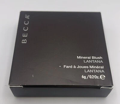 Becca Mineral Blush LANTANA 6g  Authentic New Boxed  ultra poppy crimson - Image 1 of 2