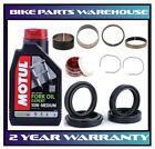 Fork Oil Seal Dust Cover Bushes Kit For Honda Vt125 C Shadow 99-06