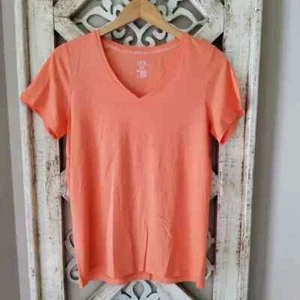 Hue Women's Sleepwear Short Sleeve V-Neck T-Shirt Loungewear Athleisure Pajama - Picture 1 of 6