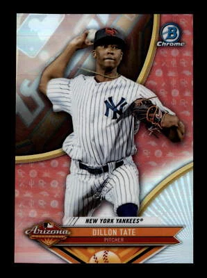 2017 Bowman Chrome #AFL-DT Dillon Tate   New York Yankees - Image 1 of 2