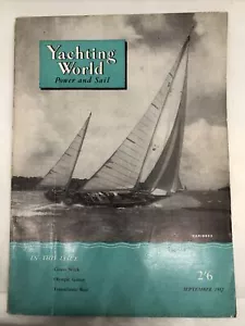 Yachting World Magazine September 1952 - Picture 1 of 4