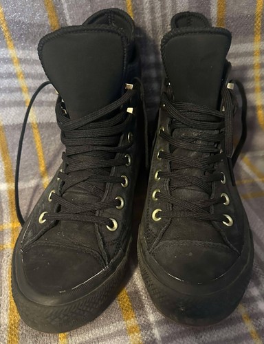 Converse Chucks Counter Climate Sneaker nere impermeabili unisex UK 6