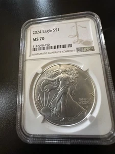 NGC 70 , 2021,2024. Silver Eagles - Picture 1 of 6