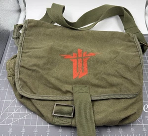 Wolfenstein: The New Order - Werbe-Umhängetasche/Messenger Bag grün Canvas - Bild 1 von 8