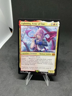 Lightning, Army of One Final Fantasy Regular MTG 0233 - Image 1 of 4