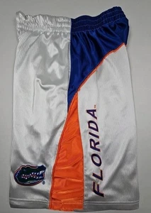 Florida Gators Basketball Shorts Colosseum Athletics Men LRG White Pinstriped  - Picture 1 of 15