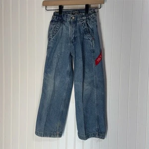 Polo Jeans Co. Ralph Lauren Kids Jeans Size 6 Red Tab Carpenter Y2K Denim VTG - Picture 1 of 4