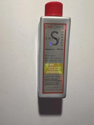 CHI Ionic Shine Shades 50-8W Medium Blonde Hair Color 3oz Ammonia Free Permanent - Image 1 of 4
