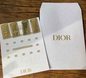 4P SET【SAVE30%】 Christian Dior Novelty bookmark money clip book envelope JAPAN - Picture 1 of 3