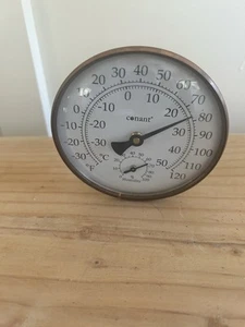 Conant Vermont Zifferblatt Wetterstation - MASSIVES KUPFER - Bild 1 von 4