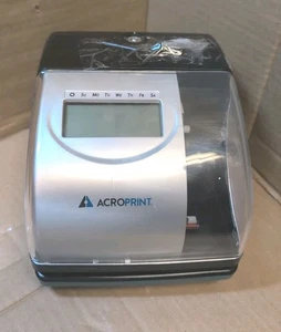 Acroprint ES700 elektronische Zeiterfassung mit Schlüssel - Bild 1 von 9